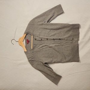 Merona: gray cardigan